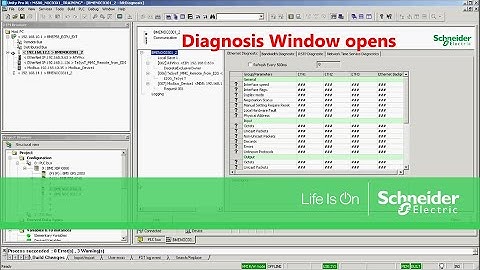 Accessing BMENOC0301 DTM Browser Diagnosis Window in Unity Pro | Schneider Electric Support
