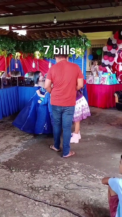 7 bills 💵💶 #happybirthday #7thbirthday #bills #shorts