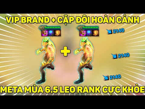 THANH LỊCH + PHÁP SƯ | VIP BRAND + BUFF CẶP ĐÔI HOÀN CẢNH CARRY CỰC KHỎE | DTCL MÙA 6.5