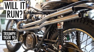 Will It Run? | Triumph Tiger 90 Restoration | Episode 13