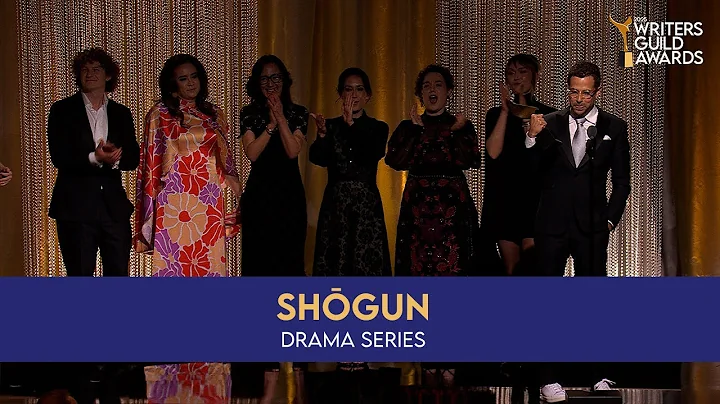 The writers of Shōgun win the 2025 Writers Guild Award for Drama Series