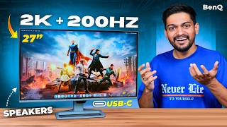 2K + 200Hz Gaming Monitor for ₹15000 | BenQ EW270Q Monitor Review 🤯