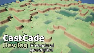 CastCade Devlog 1 - Wave function and Procedural terrain.