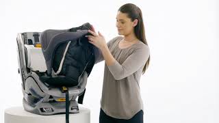 Chicco NextFit Sport Convertible Car Seat - Removing and Replacing the Fabrics screenshot 3