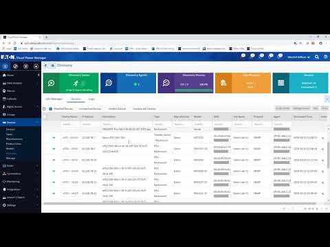 Eaton Visual Power Manager (VPM) software third party device compatibility demo