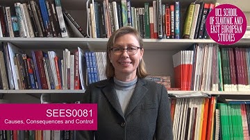 SEES0081 Causes, Consequences and Control (MA)