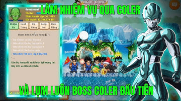 NGỌC RỒNG NGUYÊN THUỶ SV2 - "DOMDAXANH" LÀM NV QUA COLER..MỤC TIÊU BẮN LAZER HẾT BOSS CỦA SEVER HEHE