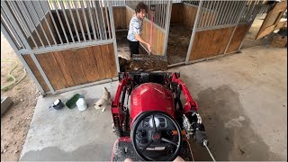 Sanitizing and Tractor Work