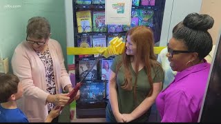 Clarendon County launches book vending machines to get extra books in the hands of students