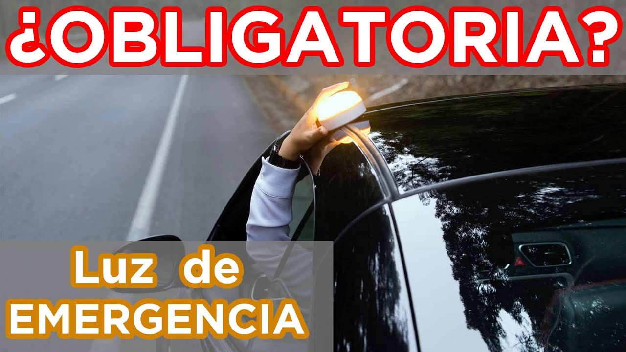 Luz de emergencia V16 homologada para coche, luces intermitentes