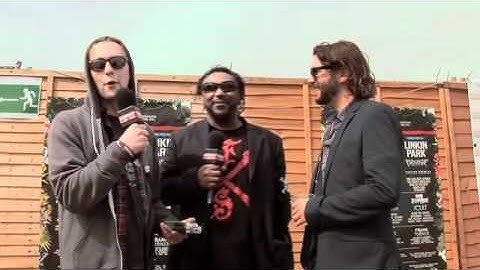 Kerrang! Radio: Matt Stocks interviews Skindred at Download