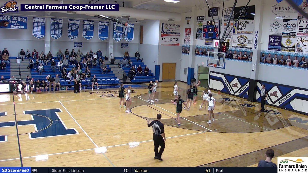 Hanson Beaverettes vs. Kimball-White Lake WildKats (GBB)