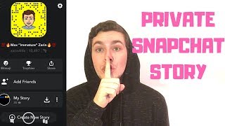 Everything You Need To Know About Private Stories On Snapchat!!! | How To Make A Private SC Story Everything You Need To Know About Private Stories On Snapchat!!! | How To Make A Private SC Story