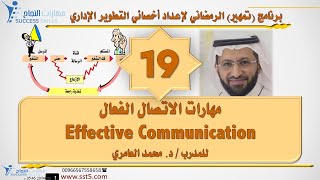 مهارات الاتصال الفعال Effective Communication مع د. محمد العامري