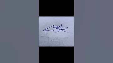 Kunal name ka signature✍️✍️✍️