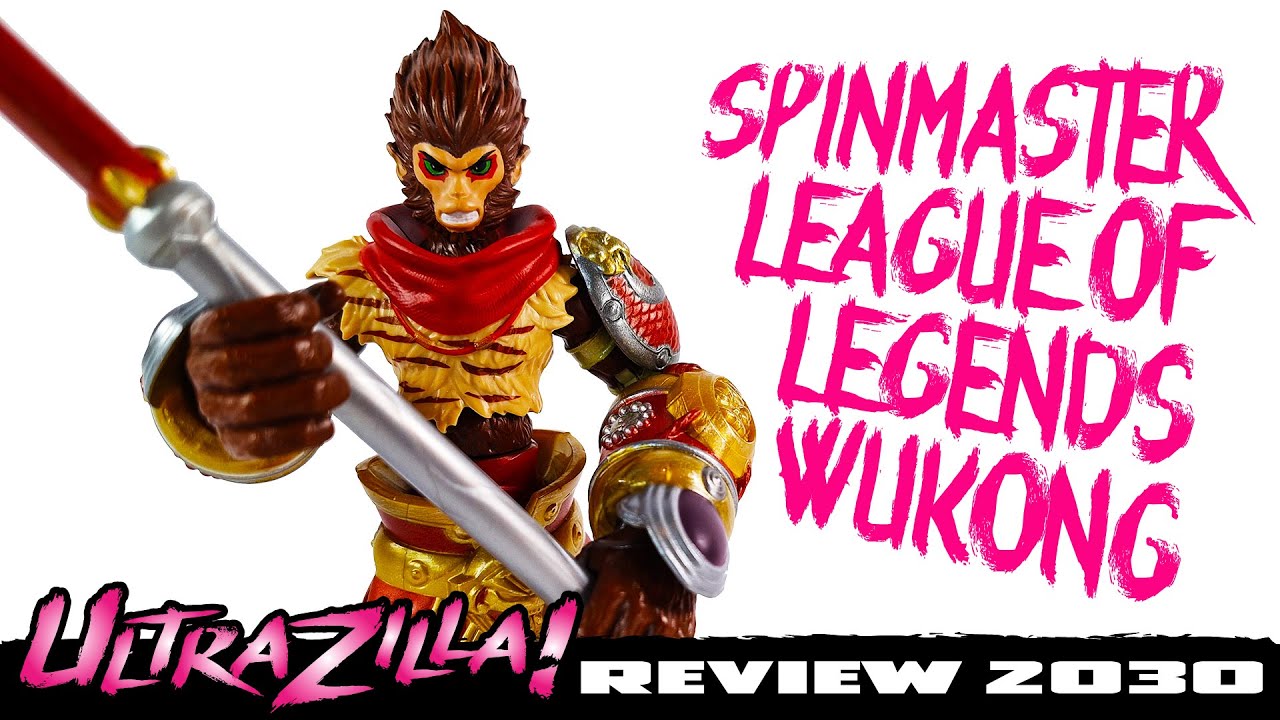 SPINMASTER LEAGUE OF LEGENDS WUKONG THE MONKEY KING | Review 2030