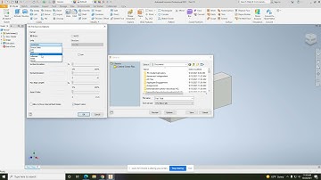 Inventor Export as STL