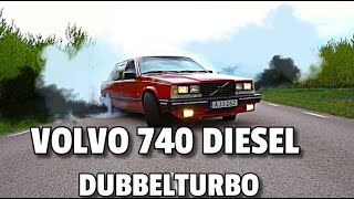 Jannes Volvo 740 Diesel DubbelTurbo som laddar 4,2 bar  - [VLOGG #491]