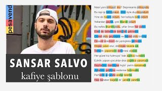 Sansar Salvo - Pisi Pisine - Sözler & Kafiye Şablonu Resimi