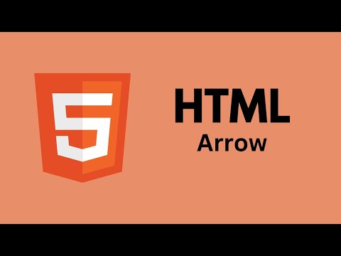 HTML Arrow || Creating Arrows Using HTML Entities