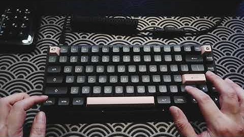 Kbdfans Kbd75v2 Mechanical Keyboard Modded - ALMOST PERFECT BUT??