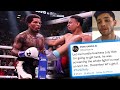 GERVONTA DAVIS BRUTAL KO VS ROMERO HIGHLIGHT - TANK DAVIS KO&#39;S ROLLY ROMERO TWITTER REACTION