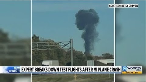 Expert breaks down test flights after MI plane crash