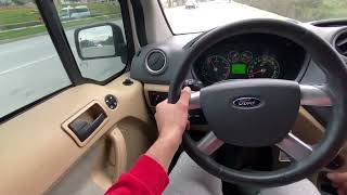 POV FORD TOURNEO CONNECT SÜRÜŞ GAZLAMA PETROLDE YIKAMA