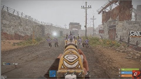 RUST: DEFEND THE RAID BASE