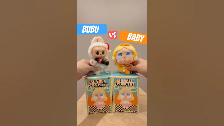 Let’s open Popmart Crybaby Sunset Concert with Labubu and Crybaby 🤗🤣☺️ #unboxing #crybaby