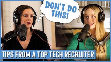 Tips From a Top Tech Recruiter | How To Land a Tech Job With No Experience? Bootcamps vs. Degrees?
