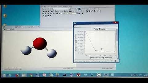 Geometry optimization and computation of IR frequencies using Gaussian software