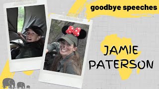 Goodbye Speeches - Jamie Paterson