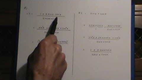 Trig Identities - Part 2 (Grade 11)