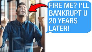 Boss Stole my Promotion & Fired me.. 20 Years later I Bankrupt his Company! r/Prorevenge