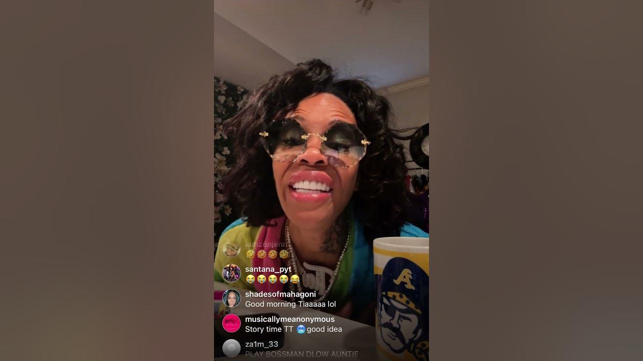Auntie is Back 🤣. Tia Kemp Instagram Live #SMSDtv - YouTube