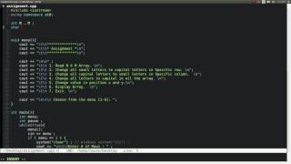 Solution to Assignment 2D Array