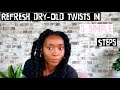 WATCH ME REVIVE OLD WASHDAY TWISTS ON NATURAL- LONG 4C HAIR