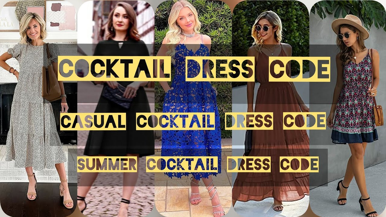 cocktail casual dress code