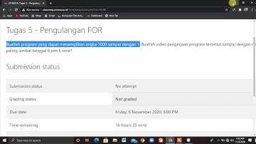 Tugas5 Algoritma (pengertian tentang pengulangan For)