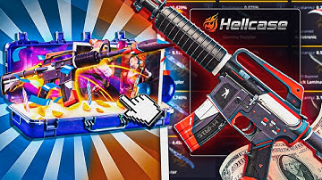 HELLCASE GAVE ME VERY NICE M4A1-S CYREX IN THE CASES! - Hellcase Promo Code 2025