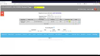 WISE course timetable by student EN screenshot 3