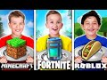 Eating food from VIDEO GAMES!!