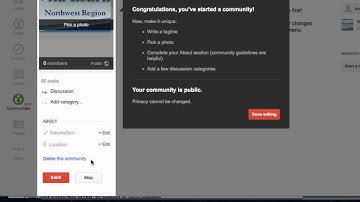 Google  Plus Communities Tutorial