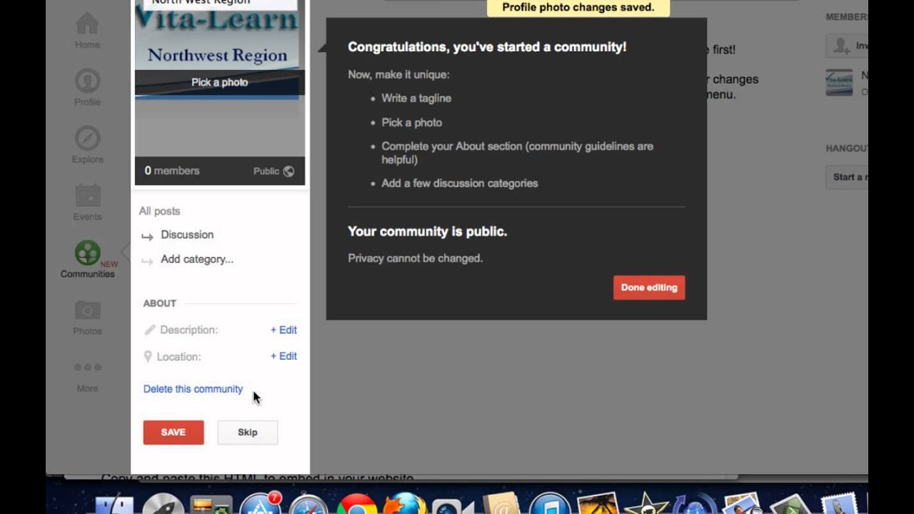 Google  Plus Communities Tutorial