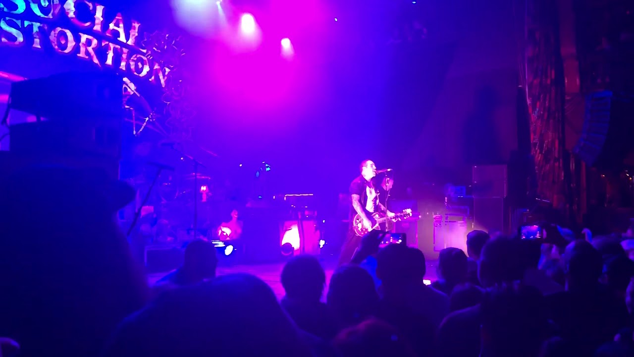 Social Distortion Angels Wings House Of Blues Orlando FL 2018 YouTube