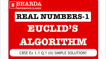 📌 Q1(ii) Euclid’s Algorithm | CBSE 2025 Class 10 Maths | Fastest Way to Solve!