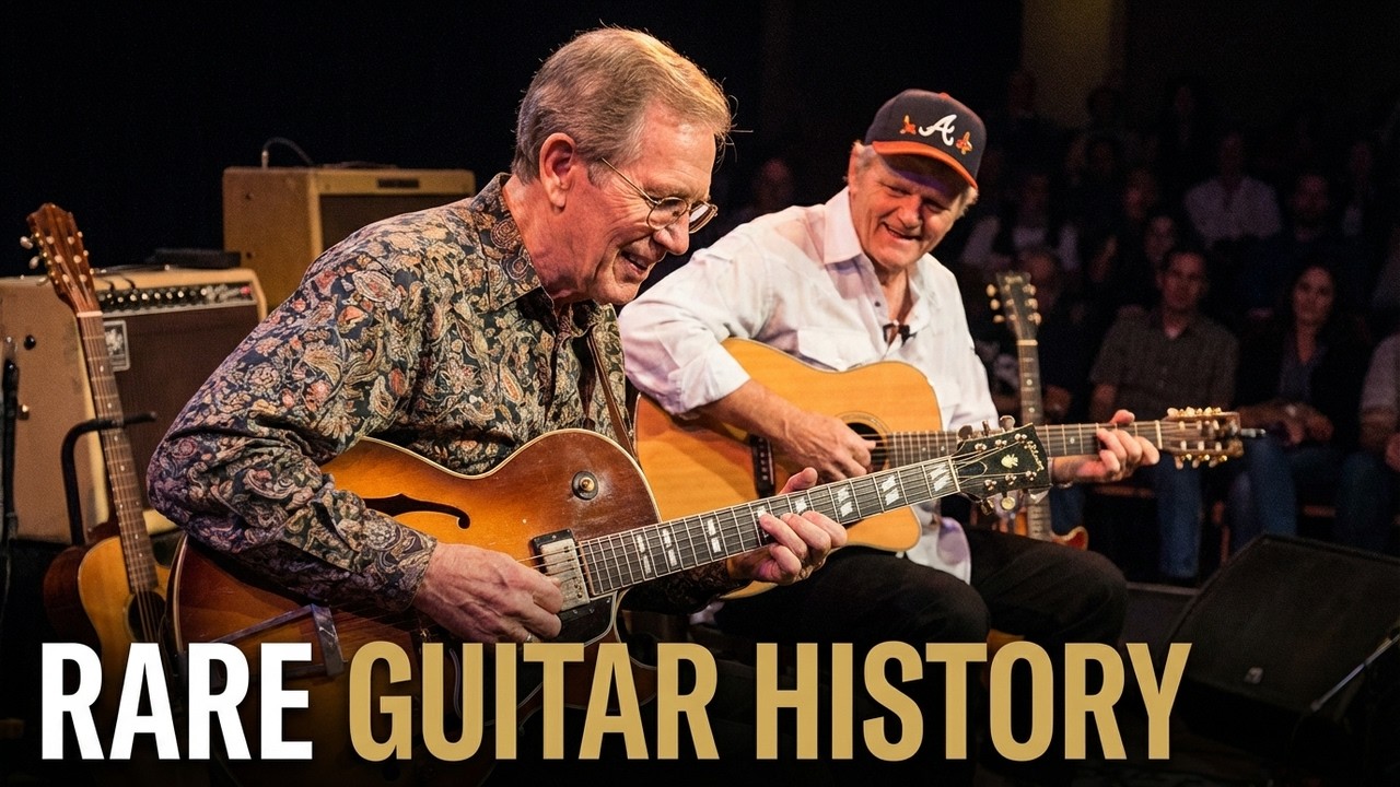JERRY REED and CHET ATKINS - The Rare Moment Guitar History Almost Missed