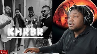 Ati242 - Khrbr Ft. Uzi, Batuflex, Lvbel C5, Motive & Lil Murda Turkish Rap Reaction