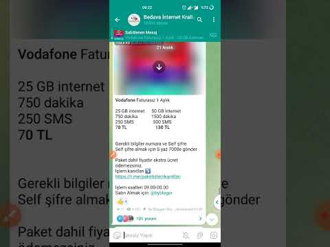 Vodafone Çok Ucuz Paketler 50 GB 25 GB 15 GB Paketler Vodafone Bedava İnternet